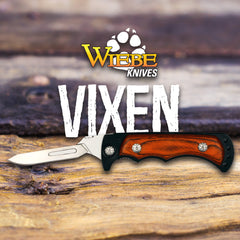 Wiebe Vixen Folding Skinning Knife