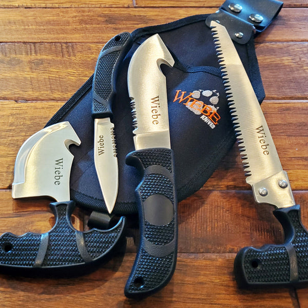 A Complete Hunting Knife Set for Field Dressing &amp; Skinning