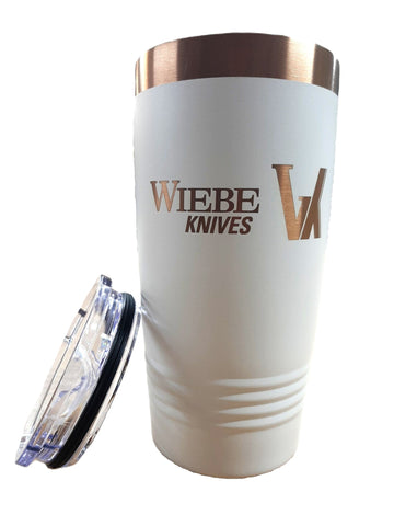 20 oz. Wiebe Knives Stainless Steel Tumbler (multiple color options)