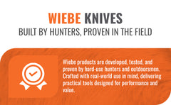 Wiebe Vixen Folding Skinning Knife