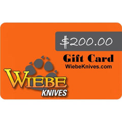 Wiebe Knives Gift Certificate | 4 options