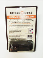 Hunter's Choice Replaceable Blade Folding Knife, w/ 10 Wiebe Wicked Sharp Blades and Carrying Case