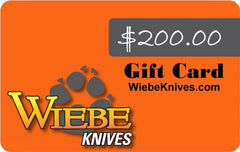 Wiebe Knives Gift Certificate